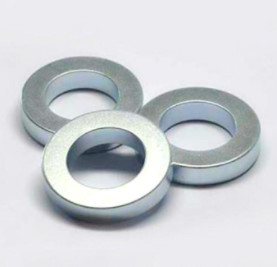 Neodymium चुंबकीय अंगूठी NdFeB दौर Zn कोटिंग मैग्नेट कस्टम