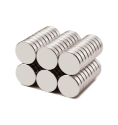 निसादित Neodymium चुंबक Ndfeb दुर्लभ पृथ्वी परिपत्र चुंबक
