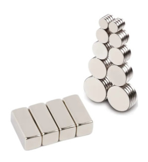निसादित Neodymium चुंबक Ndfeb दुर्लभ पृथ्वी परिपत्र चुंबक